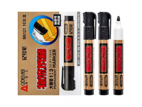 Маркер Odemei 6121, чорний (10 шт.)