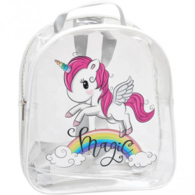 S 1-S 12 Рюкзак дитячий селікон "Поні -1" 27*28*8см