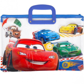 Папка С/33 А4 сілікон з ручкою Тачки/Месники/Чол, Паук (2/120)