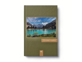 Ділова книга АртПринт ф.А4 80 арк. кліт. Природа тв.обкл. 1/8