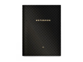 Ділова книга АртПринт ф.А5 Premium 96 арк. кліт. "Black" тв.обкл. 1/12