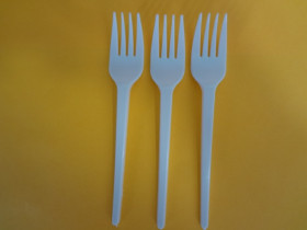 Вилка одноразова10шт (1уп)