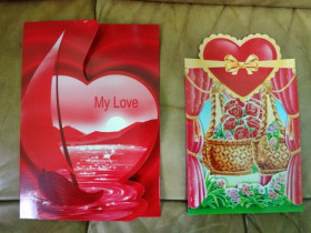 Валентинка подвійна "140" (10 шт.)