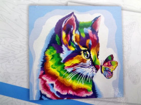 02-08U Картина за номерами, пензлик+фарби 40*40см Данко Тойс