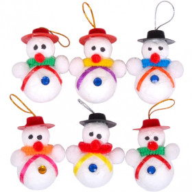 Набір Сніговиків 6шт 8039