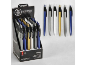 Ручка 37092 Vinson Smart авт.масл.синя (36/1440)