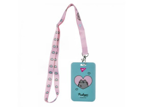 Бейдж на стрічці Yes "Pusheen" вертикальний, слайдер 940310