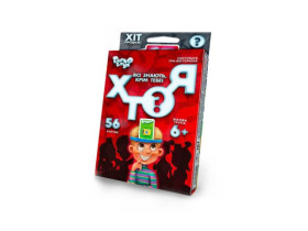 Настільна гра вікторина МІНІ "ХТО Я" (32) HIM-03-01U "Danko Toys" Настільна гра вікторина МІНІ "ХТО Я" (32) HIM-03-01U "Danko Toys"
