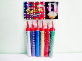 Фонтан для торта 6шт/уп кольор. (6/300) 10см