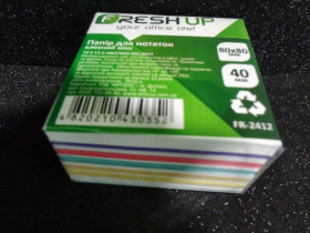 Блок мікс 100414 FR-2412 80*80*40мм кл (24шт)