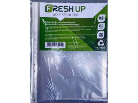 Файли FR-2080/20шт А4-80мкм (20/1000) Fresh Up 600415