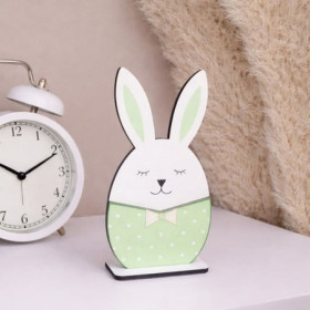 Статуетка 6957-2 Кролик яєчко салатовий