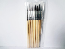 Пензлик "W" №10 "Білка" 10шт/100