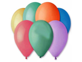 Кульки повітр.Пастель АСОРТІ 12*30 макарун (100шт) 2*26