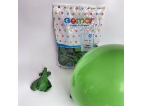 Кулі повітряні, зелені, 100 шт., 12", стандарт, 2×23