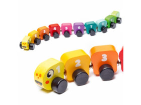 Дерев\'яна іграшка  Веселкова гусениця 15399