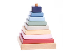 Дерев'яна іграшка Пірамідка LD-18 15849