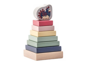 Дерев'яна іграшка Пірамідка LD-20 15894