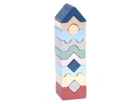 Дерев'яна іграшка Пірамідка LD-22 16099