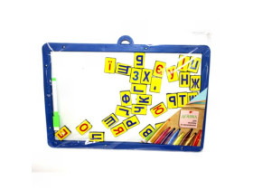 Дошка магнітна 31*21см+літери та цифри *Козлов* (20шт)