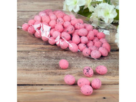 Яйця 2286-6 декоративні "супер-міні" рожеві