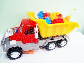 05-520-6 Самосвал с мозайкой "С". 25 дет (10шт)