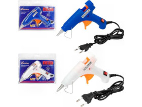 Пістолет для сухого клею малий з кнопкою 20W 2D-0,7мм