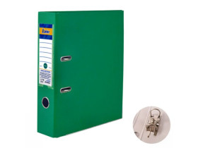 Реєстратор 5см А4 ПВХ зелений LEADER 268000