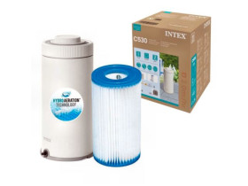 Фільтр-насос Intex 26604, картриджний, 2006 л/год, 220-240 V, у коробці (1 шт.)