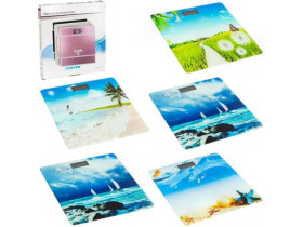 Ваги побутові підлогові 26*26*2см до 180кг скляні 2017BTZ