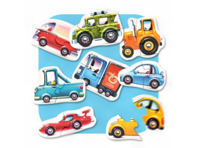 Пазли 8 в1 Машинки 15245