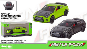 Машина металева "Автопром" AP74114, масштаб 1:32, двері відкриваються, коробка 16,5×7,5×7,5 см (48 шт.)