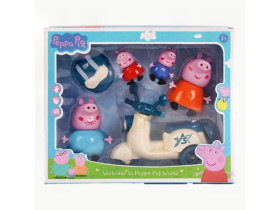 Набір героїв 552-6 (120/2), 4 фігурки, мопед, аксесуар, в коробці