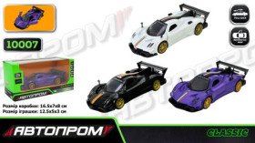 Машина мет. АВТОПРОМ 10007 (48шт/2) 5 inch, Pagani Zonda Revolucion, відкр.двері, у кор.16,5*7*8см