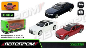 Машина мет. АВТОПРОМ 10012 (48шт/2) 5 inch, BMW i7 G70, відкр.двері, у кор.16,5*7*8см