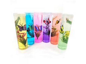 Слайм перламутровый, Бутылочка 18см, с фигуркой 860172 (6/72)