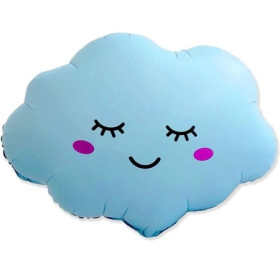 Фольгована кулька фігура "Хмаринка блакитна" FlexMetal 2900-0252