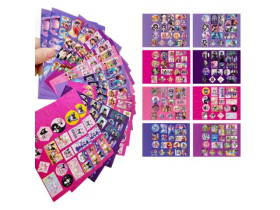 Детские наклейки для девочек А5 микс
