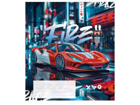 Зошит 36арк, у клітинку, Школярик 3452K ВД-лак (20/10/120)