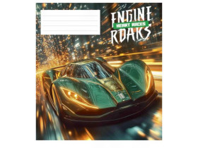 Зошит 48арк, у клітинку, Школярик 3520K ВД-лак (10/100)