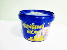 Песок кинетический "С" 500гр волшебный