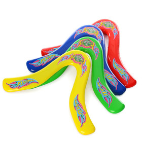 Бумеранг M 3009 (120шт) 30,5-26см, 4 цвета,30,5-22см