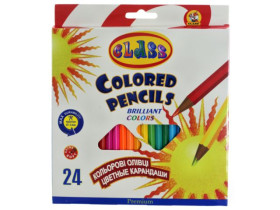 Олівці 24 кольора CLASS 1624/3С (6/120)