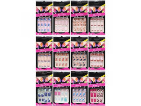 Набор накладных ногтей 1506/918 (12шт)