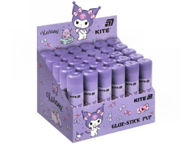 Клей-олівець Kite PVP, 8 г з індикатором Kuromi HK25-130-2 (30шт)