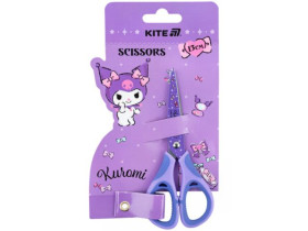 Ножиці дитячі Kite з гум. вставками, малюнок на лезах, HK25-148 13см Kuromi