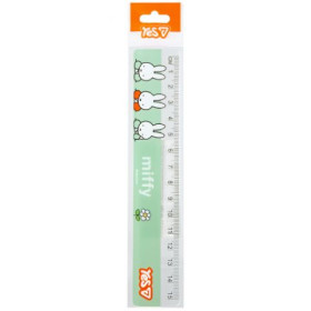 Лінійка Yes 15 см "Miffy" 370727 (20шт/100шт)