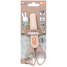 Ножиці Yes "Miffy" 13 см у футлярі 480491 (12шт)