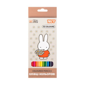 Карандаши цветные Yes "Miffy" 12 цв. 290789 (12шт)
