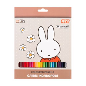 Карандаши цветные Yes "Miffy" 24 цв. 290793 (6шт)